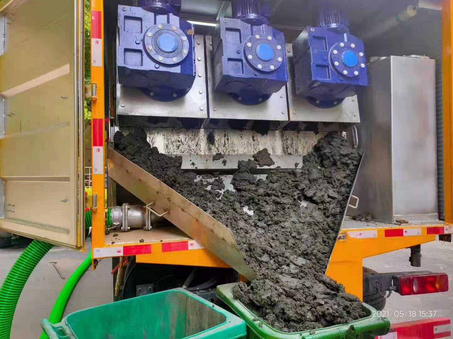 高埗化粪池清掏城市维护站-泥浆净化干湿分离处理